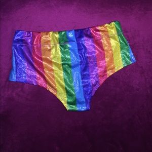 High waisted Rave Booty Shorts